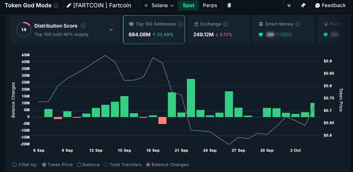 Fartcoin top holders