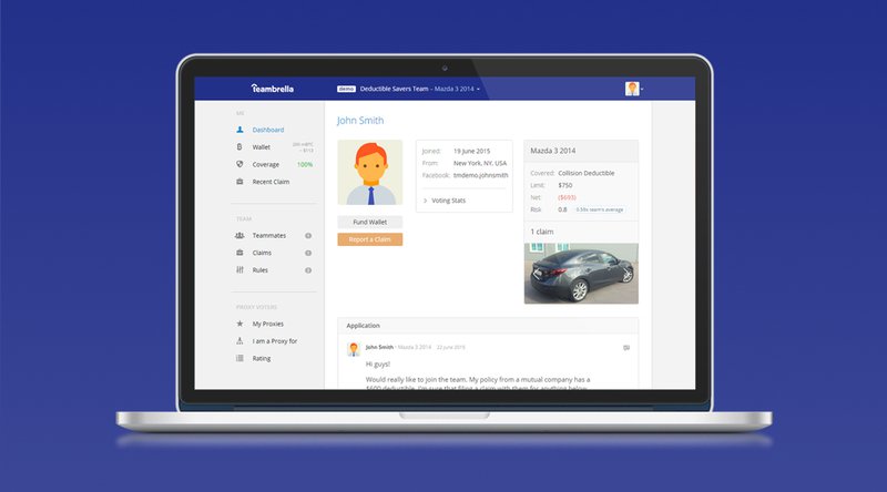 Bitcoin-Based, Peer-To-Peer Insurance Company Teambrella Releases Pre-Launch Demo Version 1