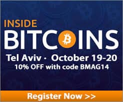 Inside Bitcoins Heads to Israel in Less Than 1 Week – Get 10 OFF 2