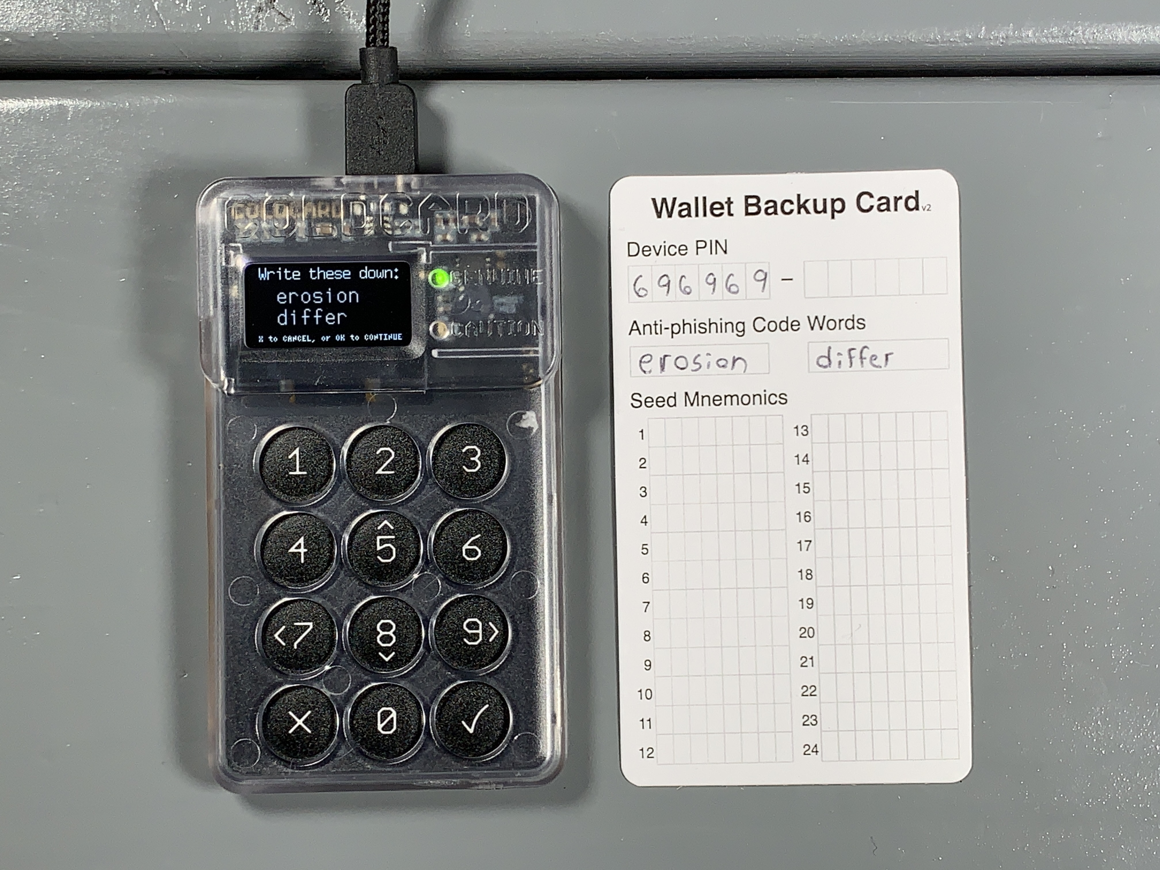 How To Protect Your Bitcoin With Coldcard And Integrated Seed XOR 38