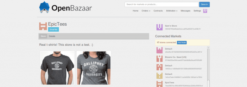 Decentralized Markets Kills E-commerce Stars: OpenBazaar 1