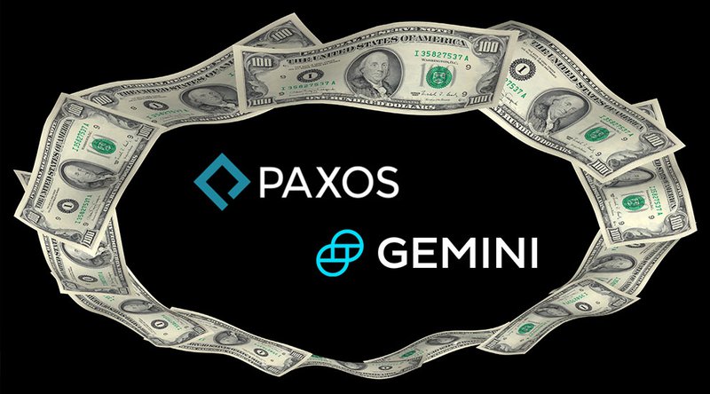 Gemini and Paxos Both Launch Stablecoins on Ethereum Blockchain 1