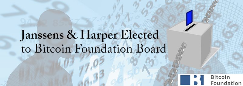 Janssens and Harper Elected to Bitcoin Foundation Board after Lengthy, Chaotic Election Process 1