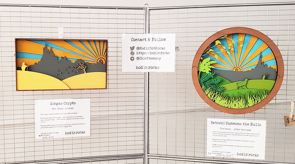 Making the Tech an Aesthetic, the Bitcoin Art Scene Is Blossoming 4