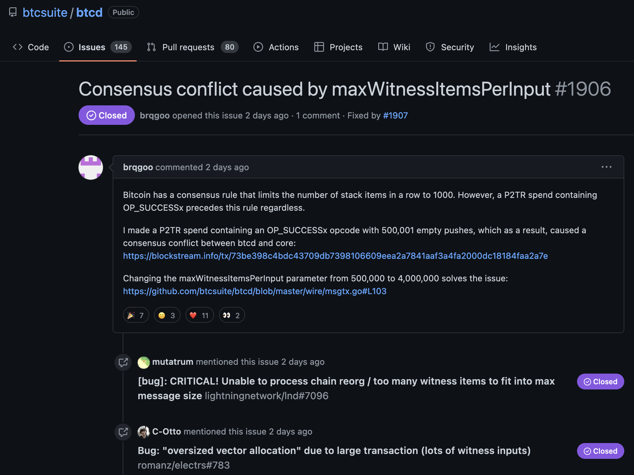 Another Bug Briefly Took Down Part Of The Lightning Network 1