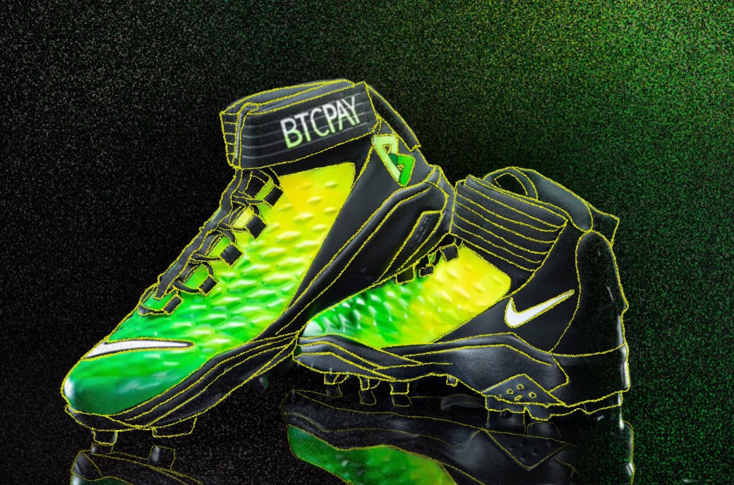 For “My Cause My Cleats” Design, Russell Okung Sports BTCPay Server 1