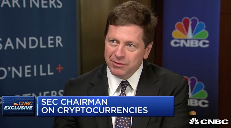 SEC Chairman: Cryptocurrencies Like Bitcoin Are Not Securities, but Most ICOs Are 1