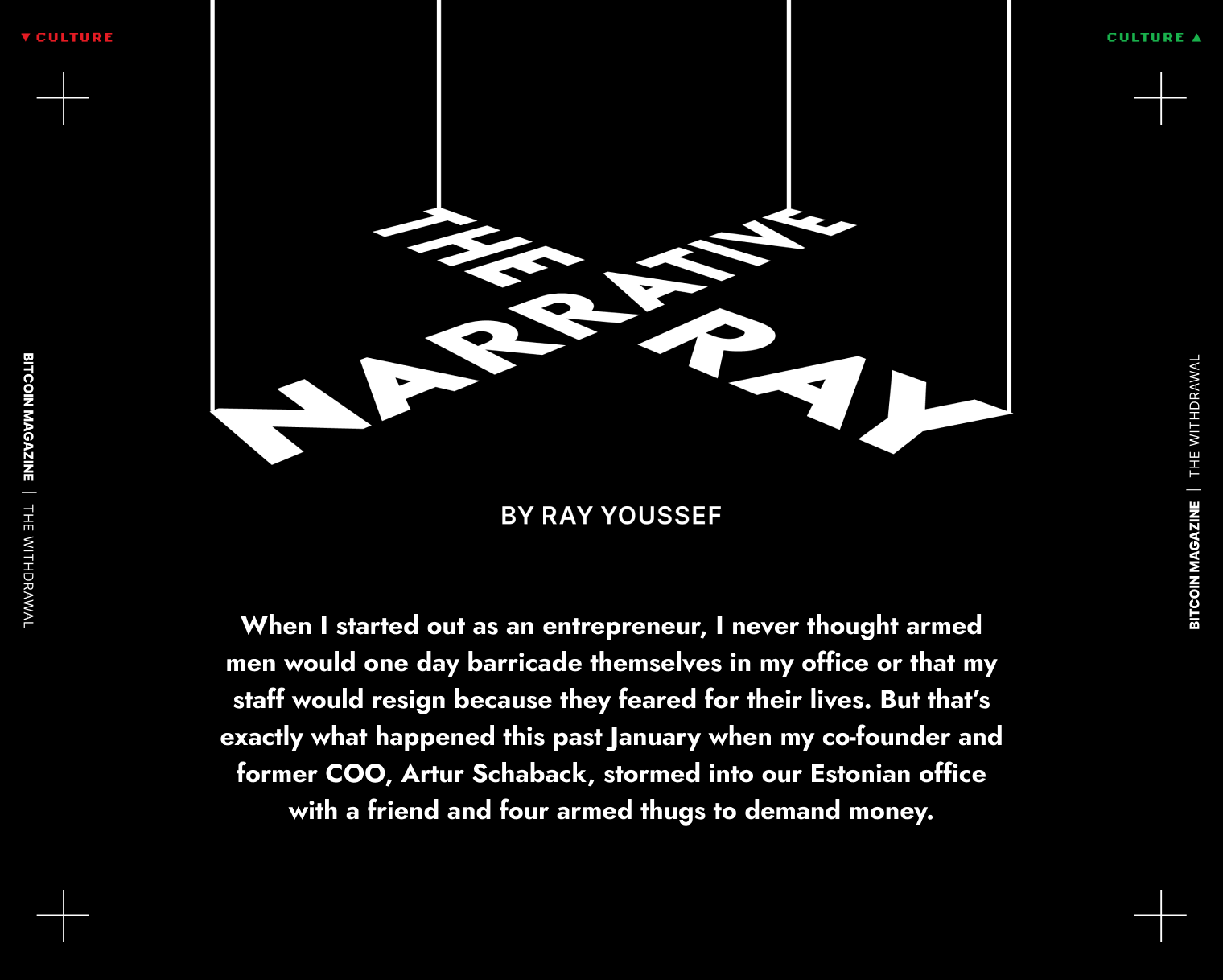 Ray Youssef: The Ray Narrative 1