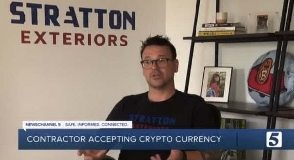 Nashville Contracting Company Encourages Clients To Pay In Bitcoin Due To Inflation 1