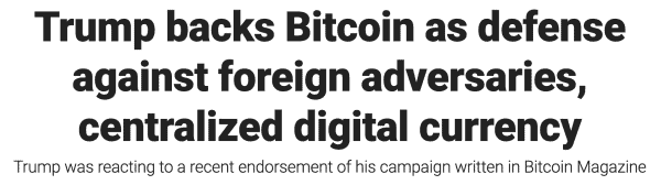 Left-Leaning Outlets Amplify Their Anti-Bitcoin Bias Following Trump's Endorsement 2