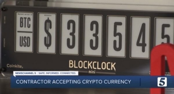 Nashville Contracting Company Encourages Clients To Pay In Bitcoin Due To Inflation 2