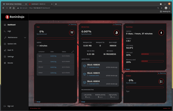 How To Set Up RoninDojo Tanto, A Powerful Privacy Tool For Bitcoin Transactions 26