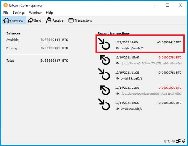 How To Whirlpool Your Bitcoin On Desktop With Sparrow Wallet 49