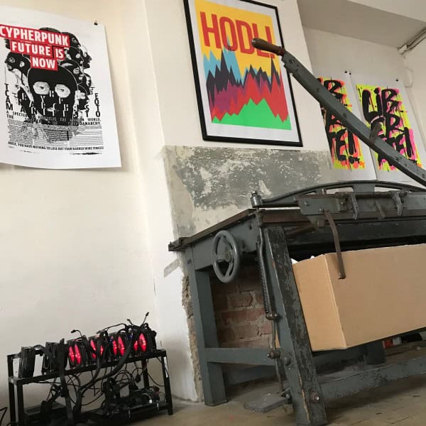 Screen Printing, Paralelní Polis and Cryptoanarchy With Martin Fischer 2