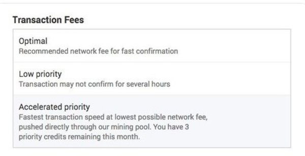 BTC.com Wallet Tries Discounting Some Priority Transaction Fees 2