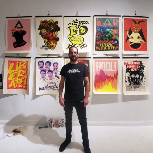 Screen Printing, Paralelní Polis and Cryptoanarchy With Martin Fischer 3