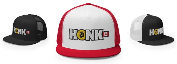 The Bitcoin “Honk” Trucker Hat And Supporting Freedom 1