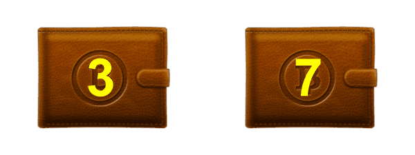 The 3 wallets problem 2