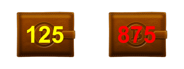 The 3 wallets problem 4