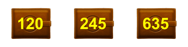 The 3 wallets problem 5