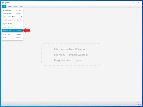 How To Whirlpool Your Bitcoin On Desktop With Sparrow Wallet 3