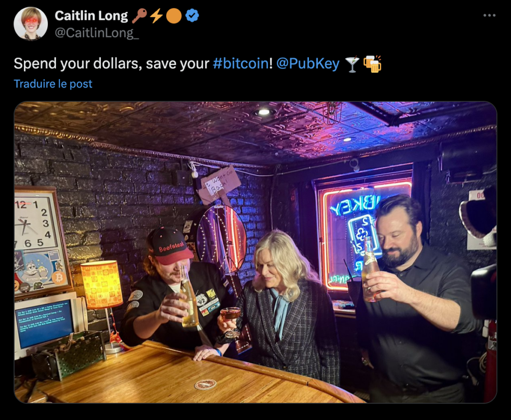 Save in Bitcoin, Spend in Dollars: Is This The Way Before Hyperbitcoinization? 1 Caitlin Long on X.