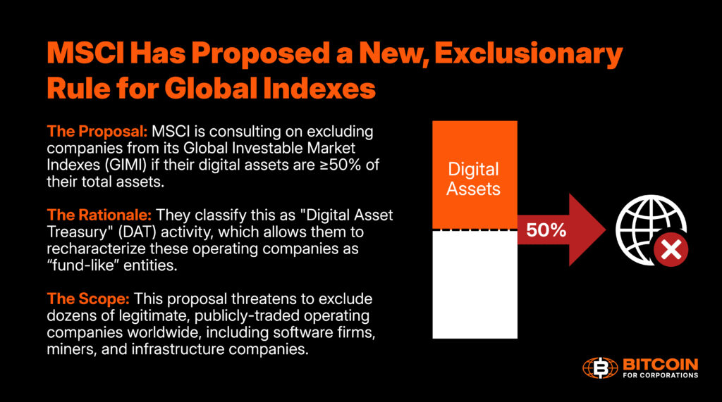 9 Ways MSCI’s Proposed Digital Asset Rule Could Undermine Index Neutrality 1