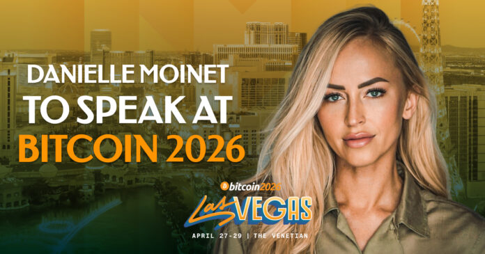 Danielle Moinet To Speak At Bitcoin 2026