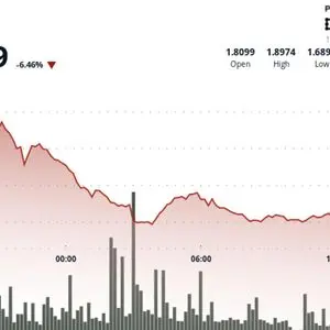 Aptos Slumps 7% as Token Unlock Weighs on Sentiment