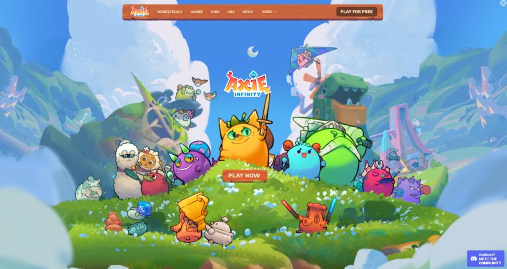 Axie Infinity dashboard