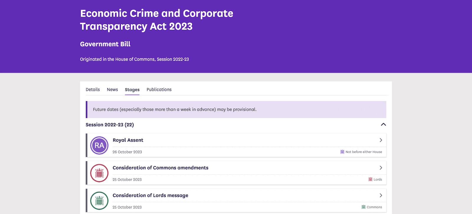 UK&rsquo;s Parliament Bill