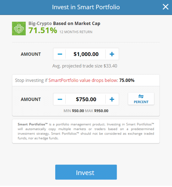 etoro invest in smart portfolio