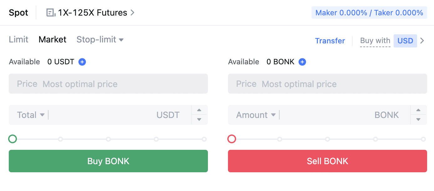 How to buy Bonk on MEXC?