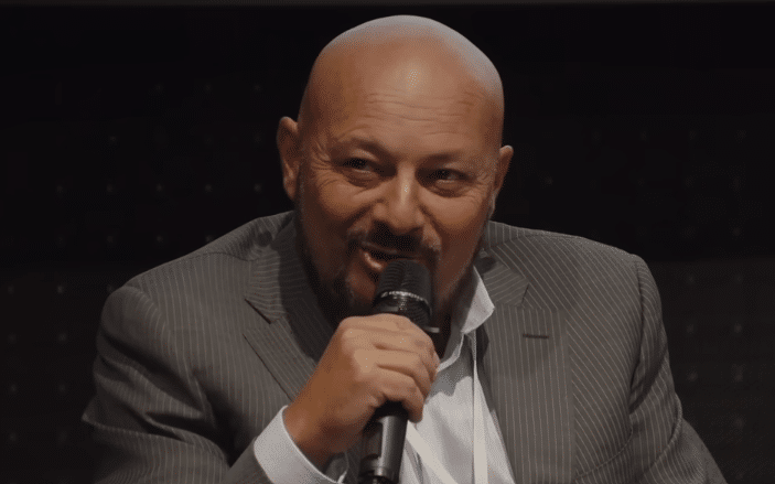 Evgeny Kogan, Professor of Economic Sciences at the National Research University Higher School of Economics (HSE), speaking in 2023.