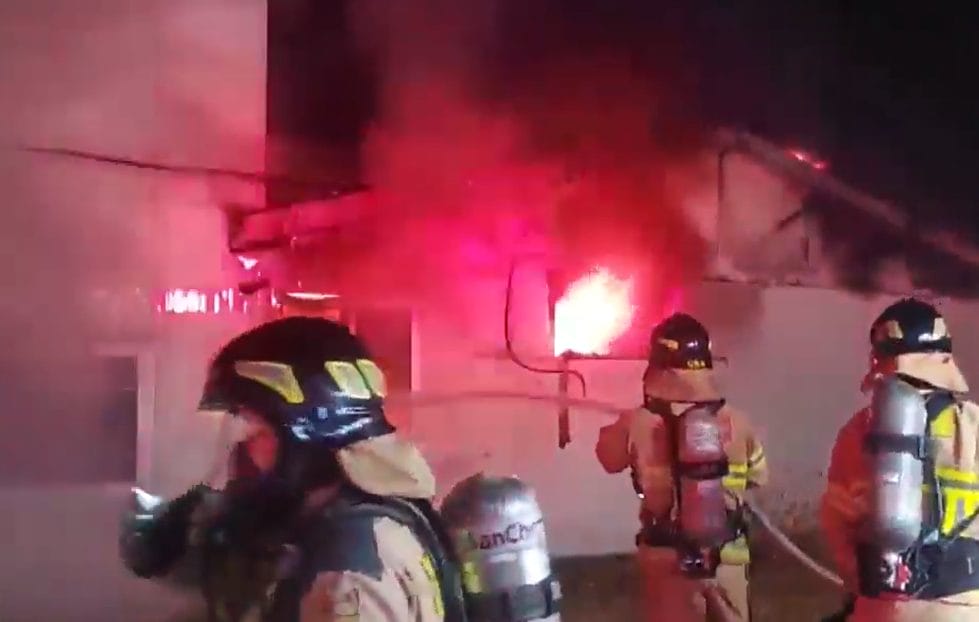 Firefighters in South Korea&rsquo;s Jeonju battle a blaze at a crypto mining center.