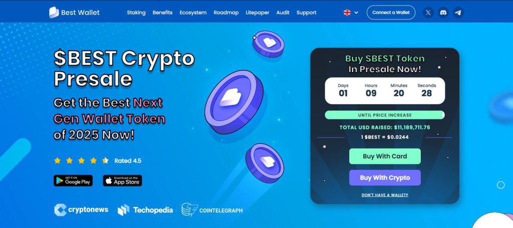 best wallet raises over $11 million