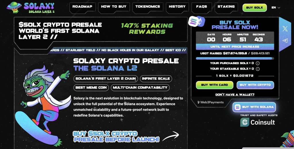 solaxy raises $27.7 million