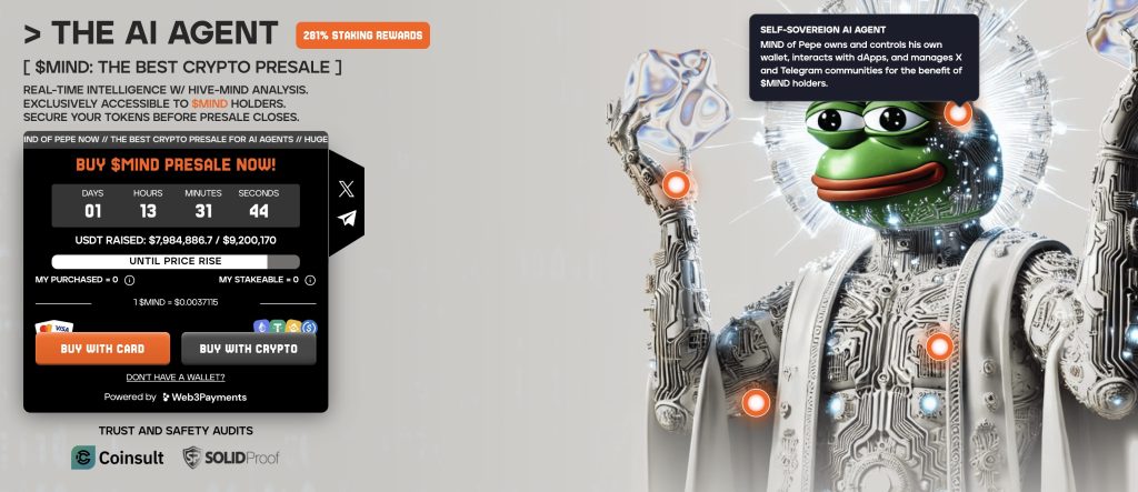 mind of pepe presale event