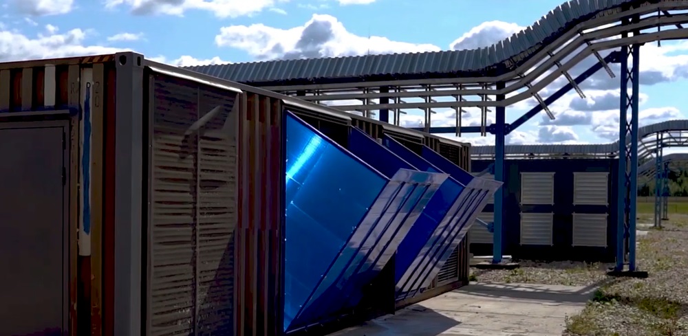 A Russian mobile crypto mining unit.