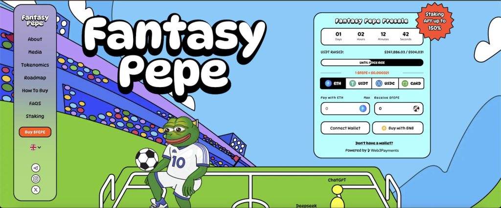 fantasy pepe presale