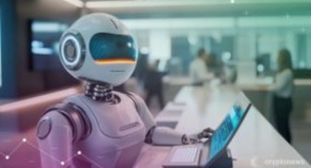 tekoäly kuvituksena robotti