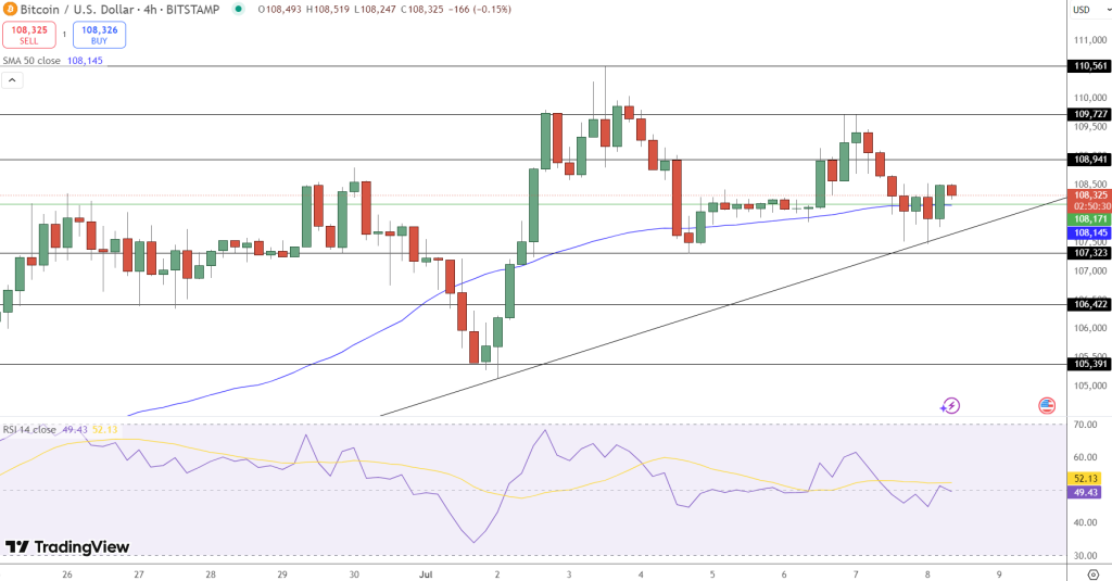 Bitcoin fiyat grafiği