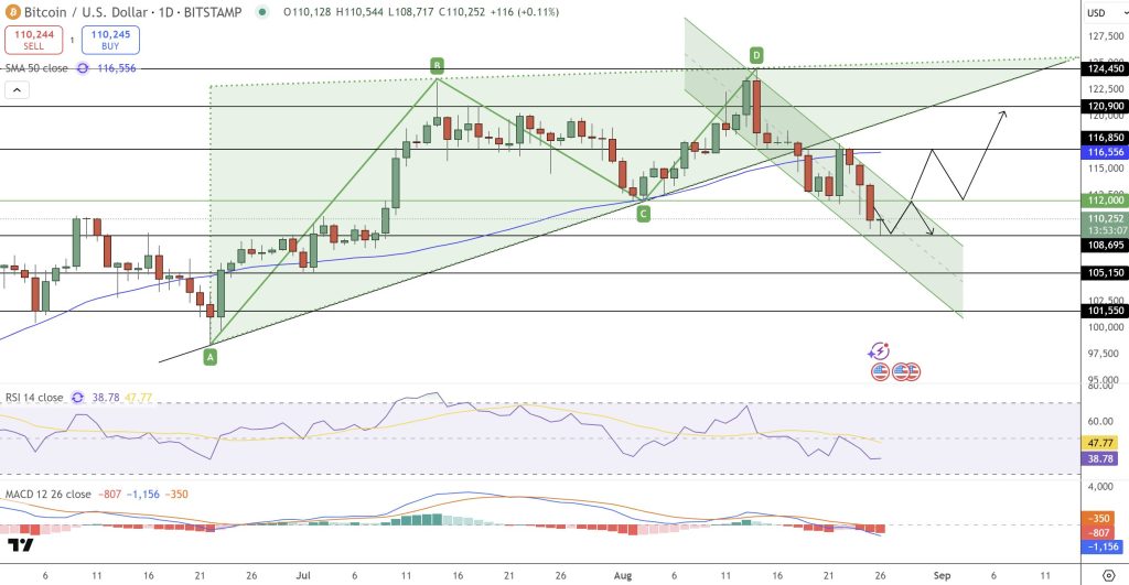 المخطط البياني لسعر عملة بيتكوين