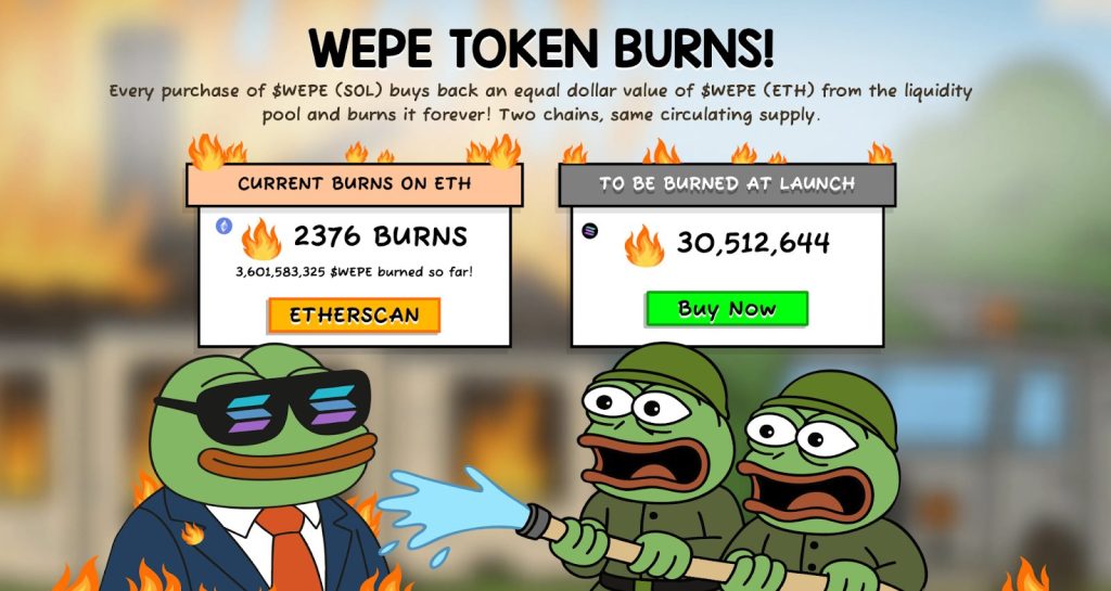 إحصائيات حرق معروض عملة وول ستريت بيبي (Wall Street Pepe)