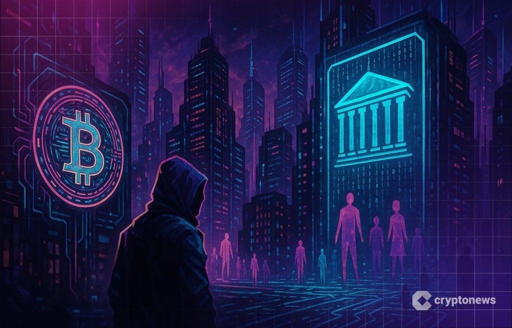 FOMO Pushes Institutions to Double Down on 5% Bitcoin Allocation - Laser Digital CEO Öinen suurkaupunkimaisema