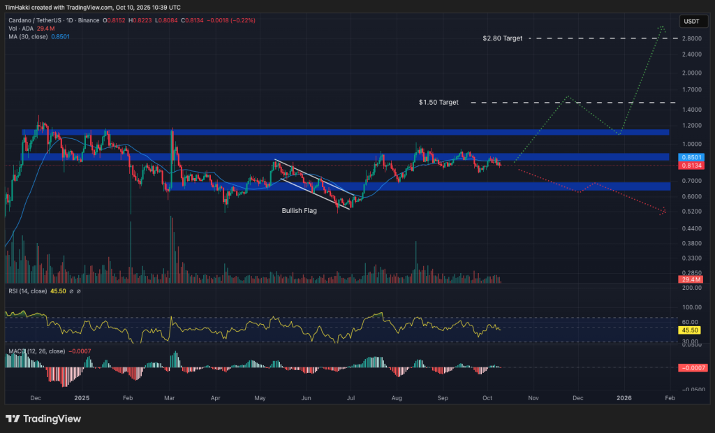 cardano fiyat grafiği