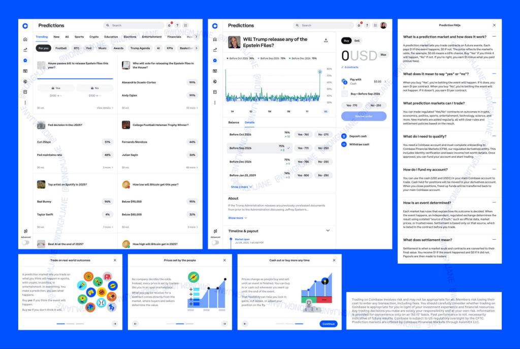 لقطات الشاشة المسربة لأسواق التنبؤ