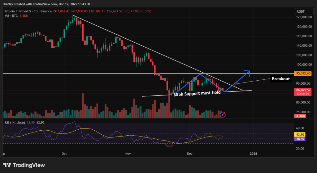 Bitcoin Price Prediction - Bitcoin Price Chart