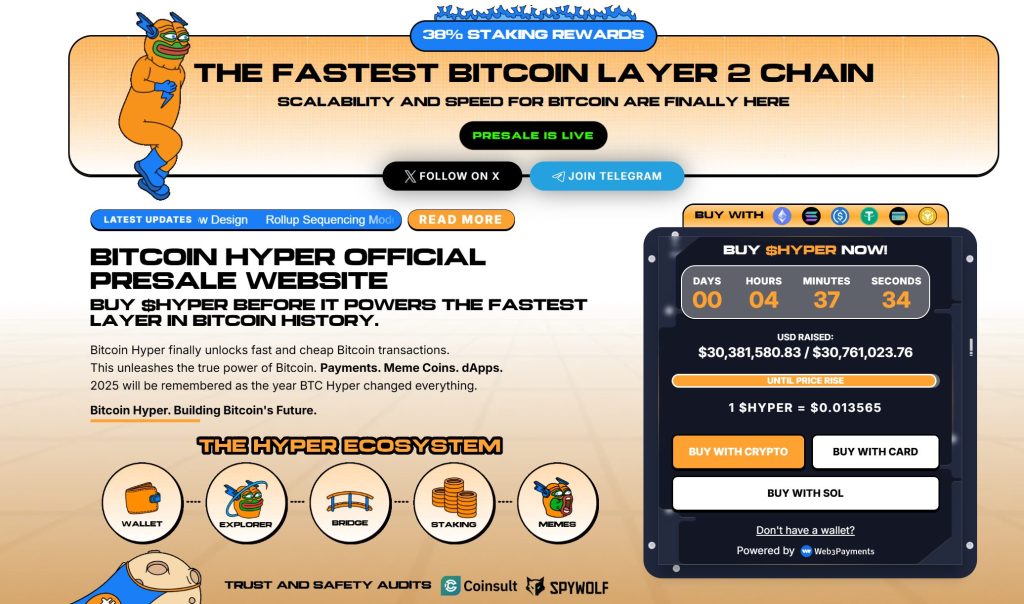 Bitcoin hyper presale