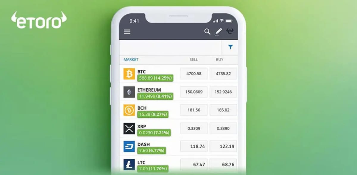 Comprar Ethereum con eToro en 2024, pero utilizando Paypal